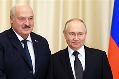 Putin and Lukashenko